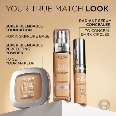 L&#039;Oréal Paris True Match Super-Blendable Foundation Podkład dla kobiet 30 ml Odcień 7.D/7.W