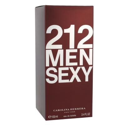 Carolina Herrera 212 Sexy Men Woda toaletowa dla mężczyzn 100 ml Uszkodzone pudełko