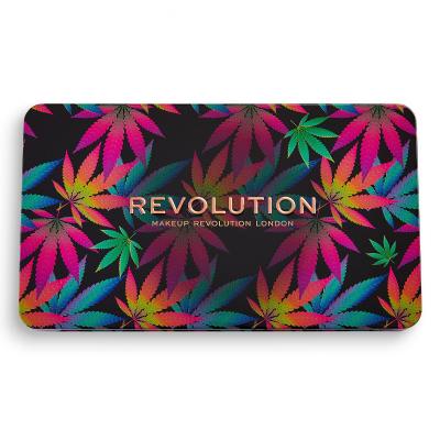 Makeup Revolution London Forever Flawless With Cannabis Cienie do powiek dla kobiet 19,8 g Odcień Chilled