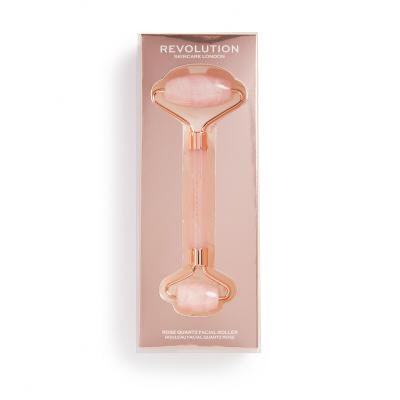 Revolution Skincare Roller Rose Quartz Facial Roller Rolka i kamień do masażu dla kobiet 1 szt