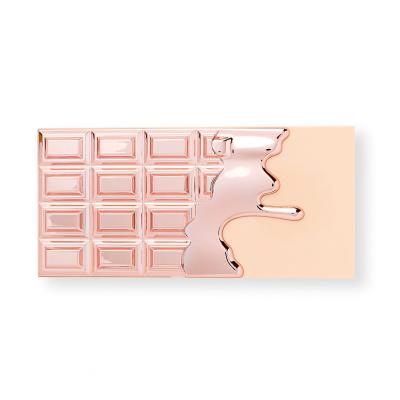 I Heart Revolution Chocolate Eyeshadow Palette Cienie do powiek dla kobiet 18 g Odcień Marble Rose Gold