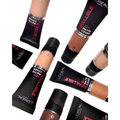 L&#039;Oréal Paris Infaillible 32H Matte Cover SPF25 Podkład dla kobiet 30 ml Odcień 110