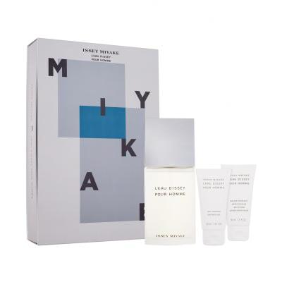 Issey Miyake L&#039;Eau D&#039;Issey Pour Homme Zestaw Edt 125 ml + Żel pod prysznic 50 ml + Balsam po goleniu 50 ml