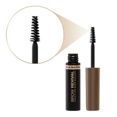 Max Factor Brow Revival Tusz do brwi dla kobiet 4,5 ml Odcień 002 Soft Brown