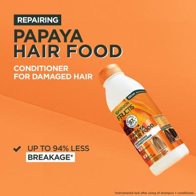 Garnier Fructis Hair Food Papaya Repairing Conditioner Odżywka dla kobiet 350 ml