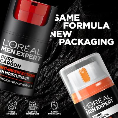 L&#039;Oréal Paris Men Expert Pure Carbon Anti-Imperfection Daily Care Krem do twarzy na dzień dla mężczyzn 50 ml