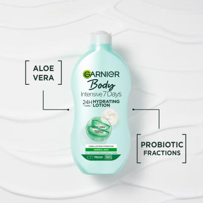 Garnier Intensive 7 Days Hydrating Mleczko do ciała dla kobiet 400 ml