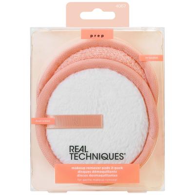 Real Techniques Skin Reusable Make Up Removal Pads Waciki kosmetyczne dla kobiet 2 szt