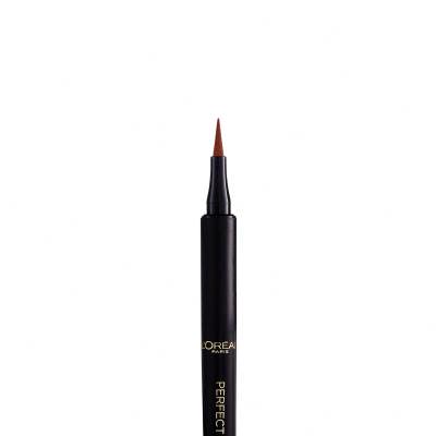 L&#039;Oréal Paris Super Liner Perfect Slim Waterproof Eyeliner dla kobiet 0,28 g Odcień 03 Brown