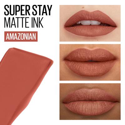 Maybelline Superstay Matte Ink Liquid Pomadka dla kobiet 5 ml Odcień 70 Amazonian