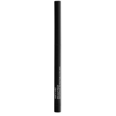 Wet n Wild Breakup Proof Waterproof Retractable Eyeliner Kredka do oczu dla kobiet 0,23 g Odcień Blackest Black