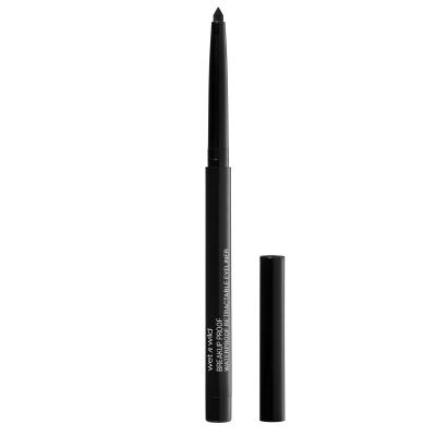 Wet n Wild Breakup Proof Waterproof Retractable Eyeliner Kredka do oczu dla kobiet 0,23 g Odcień Blackest Black