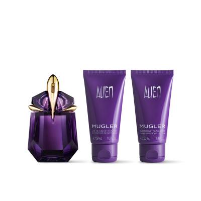 Mugler Alien SET1 Zestaw EDP 30 ml + mleczko pod prysznic 50 ml + mleczko do ciała 50 ml