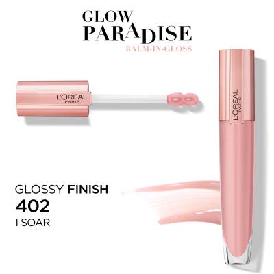 L&#039;Oréal Paris Glow Paradise Balm In Gloss Błyszczyk do ust dla kobiet 7 ml Odcień 402 I Soar