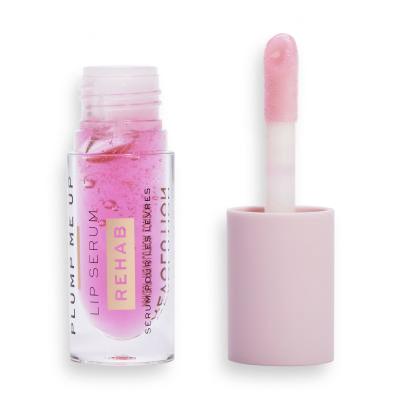 Makeup Revolution London Rehab Plump Me Up Lip Serum Olejek do ust dla kobiet 4,6 ml Odcień Pink Glaze