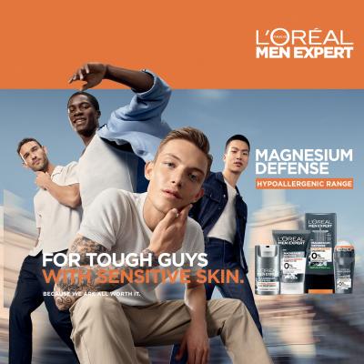 L&#039;Oréal Paris Men Expert Magnesium Defence 48H Dezodorant dla mężczyzn 50 ml