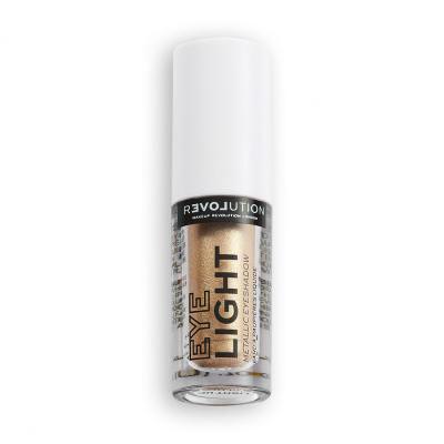 Revolution Relove Eye Light Metallic Eyeshadow Cienie do powiek dla kobiet 1,9 ml Odcień Light Up