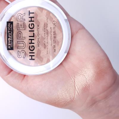 Revolution Relove Super Highlight Rozświetlacz dla kobiet 6 g Odcień Blushed