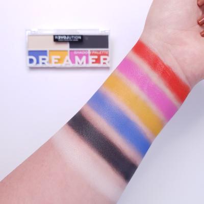 Revolution Relove Colour Play Shadow Palette Cienie do powiek dla kobiet 5,2 g Odcień Dreamer