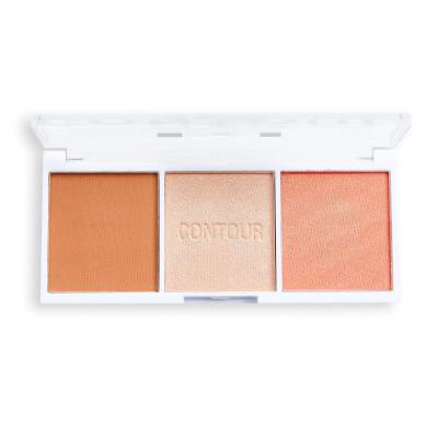 Revolution Relove Colour Play Contour Trio Paletka do konturowania dla kobiet 6 g Odcień Sugar