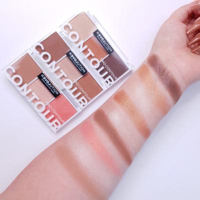 Revolution Relove Colour Play Contour Trio Paletka do konturowania dla kobiet 6 g Odcień Sugar