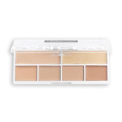 Revolution Relove Conceal Me Concealer &amp; Contour Palette Paletka do konturowania dla kobiet 11,2 g Odcień Fair