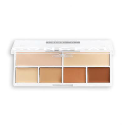 Revolution Relove Conceal Me Concealer &amp; Contour Palette Paletka do konturowania dla kobiet 11,2 g Odcień Light