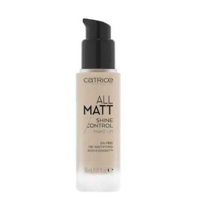 Catrice All Matt Podkład dla kobiet 30 ml Odcień 015 C Cool Vanilla Beige