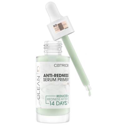 Catrice Clean ID Anti-Redness Serum Primer Serum do twarzy dla kobiet 30 ml