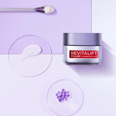 L&#039;Oréal Paris Revitalift Filler HA Duo Set Zestaw Krem do twarzy na dzień 50 ml + krem do twarzy na noc 50 ml