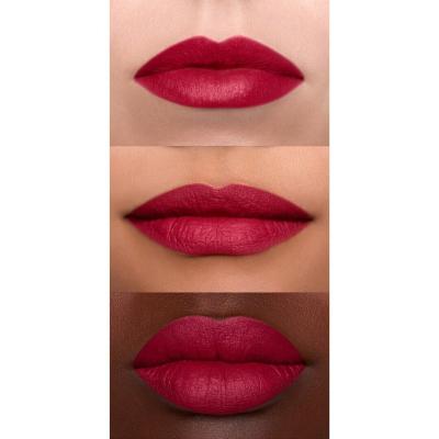 NYX Professional Makeup Suède Matte Lipstick Pomadka dla kobiet 3,5 g Odcień 09 Spicy