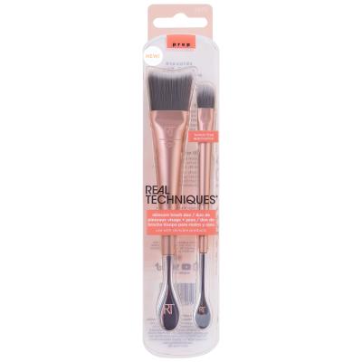 Real Techniques Prep Skincare Brush Duo Zestaw Pędzel Prep RT 107 Face Brush 1 szt + Pędzel Prep RT 109 Eye Brush 1 szt