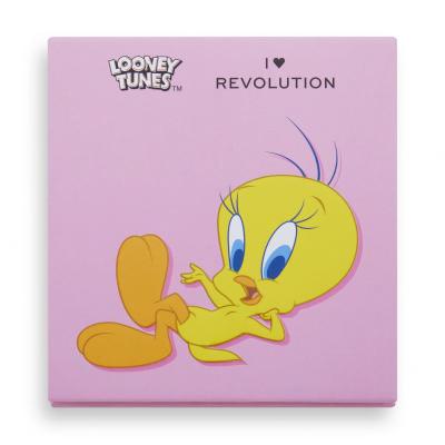 I Heart Revolution Looney Tunes Eyeshadow Palette Cienie do powiek dla kobiet 9 g Odcień Tweety