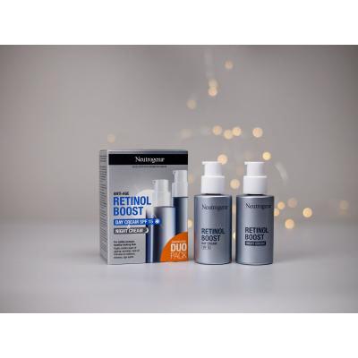 Neutrogena Retinol Boost Duo Pack Zestaw Krem do twarzy na dzień 50 ml + krem do twarzy na noc 50 ml