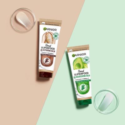 Garnier Hand Superfood 48h Nourishing Balm Krem do rąk dla kobiet 75 ml