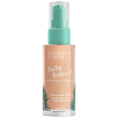 Physicians Formula Butter Believe It! Foundation + Concealer Podkład dla kobiet 30 ml Odcień Light-To-Medium