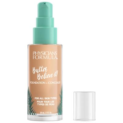 Physicians Formula Butter Believe It! Foundation + Concealer Podkład dla kobiet 30 ml Odcień Medium