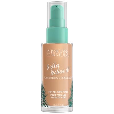 Physicians Formula Butter Believe It! Foundation + Concealer Podkład dla kobiet 30 ml Odcień Medium