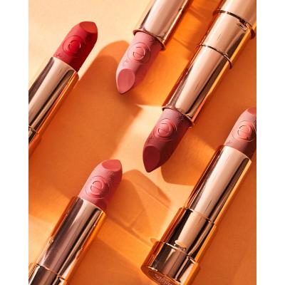 Essence Caring Shine Vegan Collagen Lipstick Pomadka dla kobiet 3,5 g Odcień 204 My Way