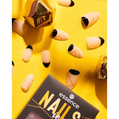 Essence Nails In Style Sztuczne paznokcie dla kobiet Odcień 12 Be In Line Zestaw