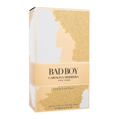 Carolina Herrera Bad Boy Gold Fantasy Woda toaletowa dla mężczyzn 100 ml