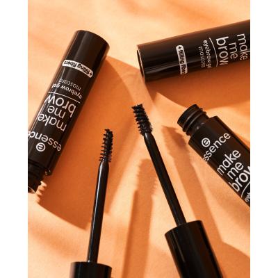 Essence Make Me Brow Eyebrow Gel Mascara Tusz do brwi dla kobiet 3,8 ml Odcień 06 Ebony Brows