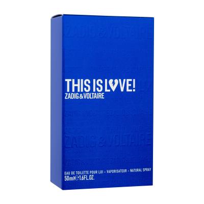 Zadig &amp; Voltaire This is Love! Woda toaletowa dla mężczyzn 50 ml