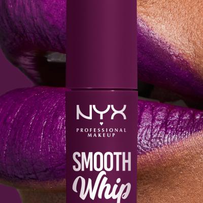 NYX Professional Makeup Smooth Whip Matte Lip Cream Pomadka dla kobiet 4 ml Odcień 11 Berry Bed Sheets