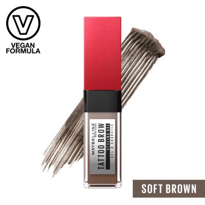 Maybelline Tattoo Brow 36H Styling Gel Żel i pomada do brwi dla kobiet 6 ml Odcień 255 Soft Brown