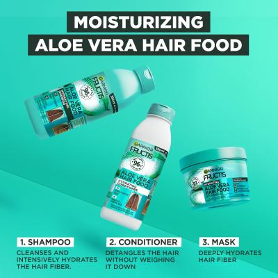 Garnier Fructis Hair Food Aloe Vera Hydrating Mask Maska do włosów dla kobiet 400 ml