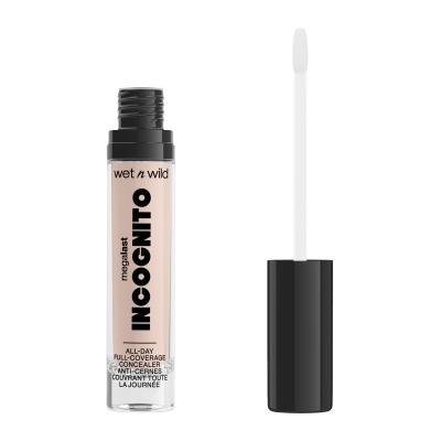 Wet n Wild MegaLast Incognito All-Day Full Coverage Concealer Korektor dla kobiet 5,5 ml Odcień Light Beige