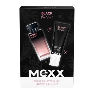 Mexx Black Zestaw Edt 30 ml + Żel pod prysznic 50 ml