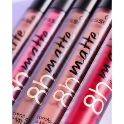 Essence 8h Matte Liquid Lipstick Pomadka dla kobiet 2,5 ml Odcień 01 Cinnamon Spice