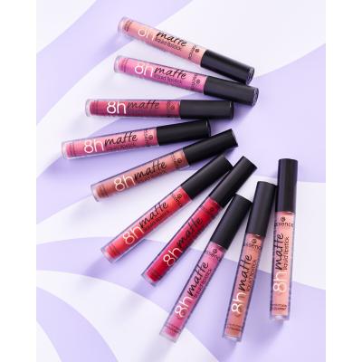 Essence 8h Matte Liquid Lipstick Pomadka dla kobiet 2,5 ml Odcień 06 Cool Mauve